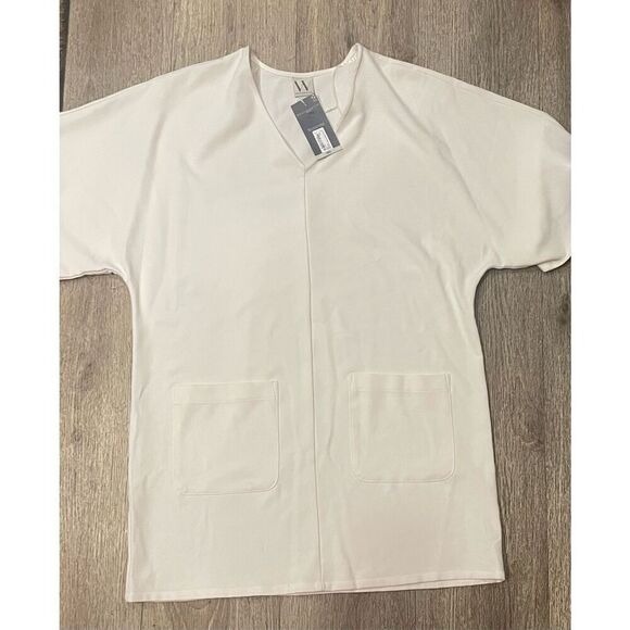 Worthington Whisper White Mini Oversized Dress Small - Picture 1 of 8